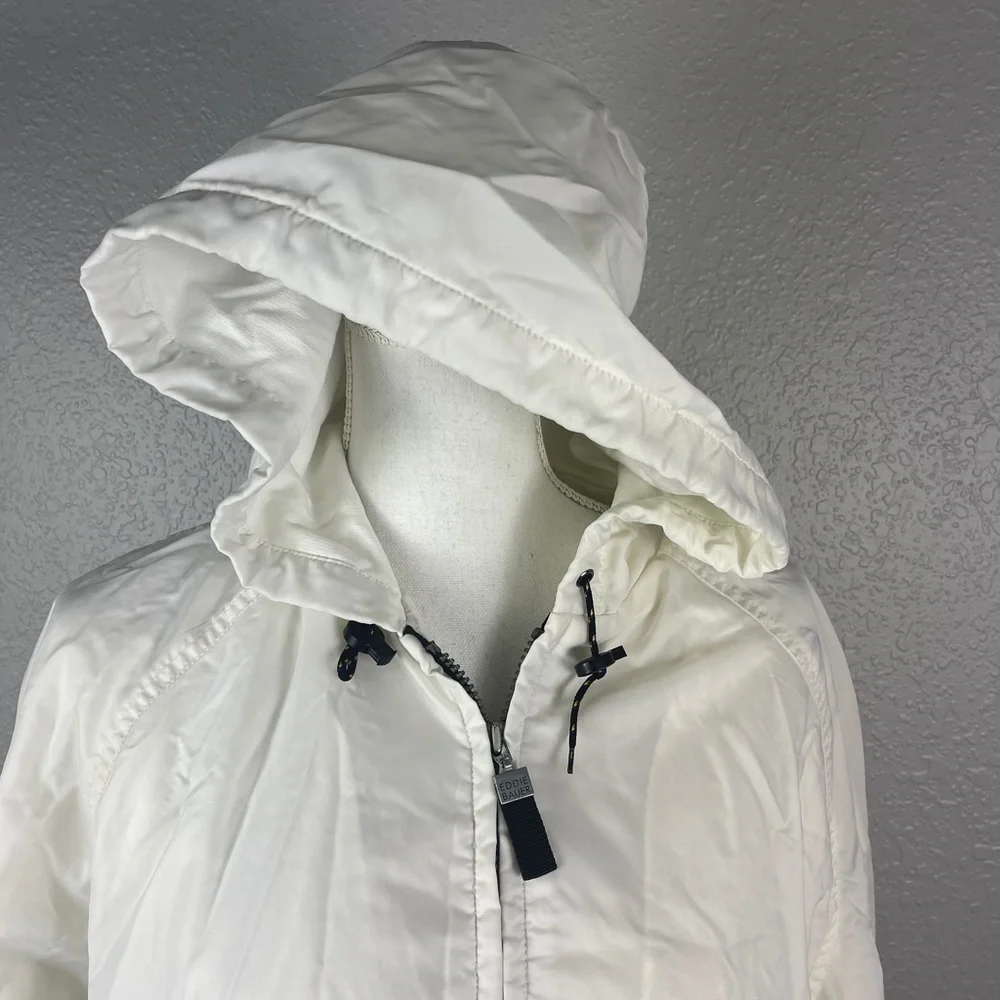 Eddie Bauer Black &‎ white lightweight Jacket - Picture 3 of 11